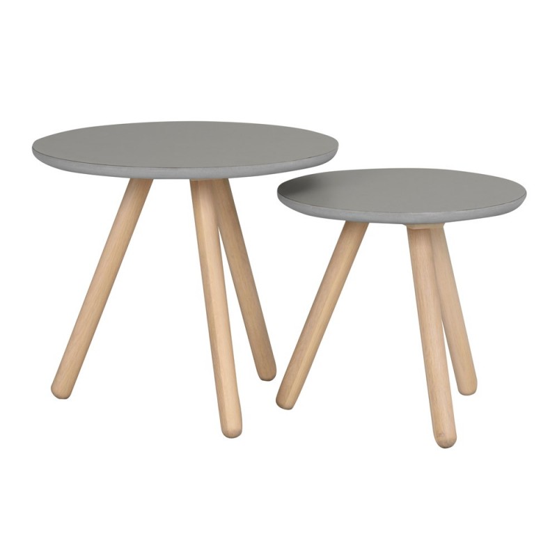 RO Russ End Table Grey